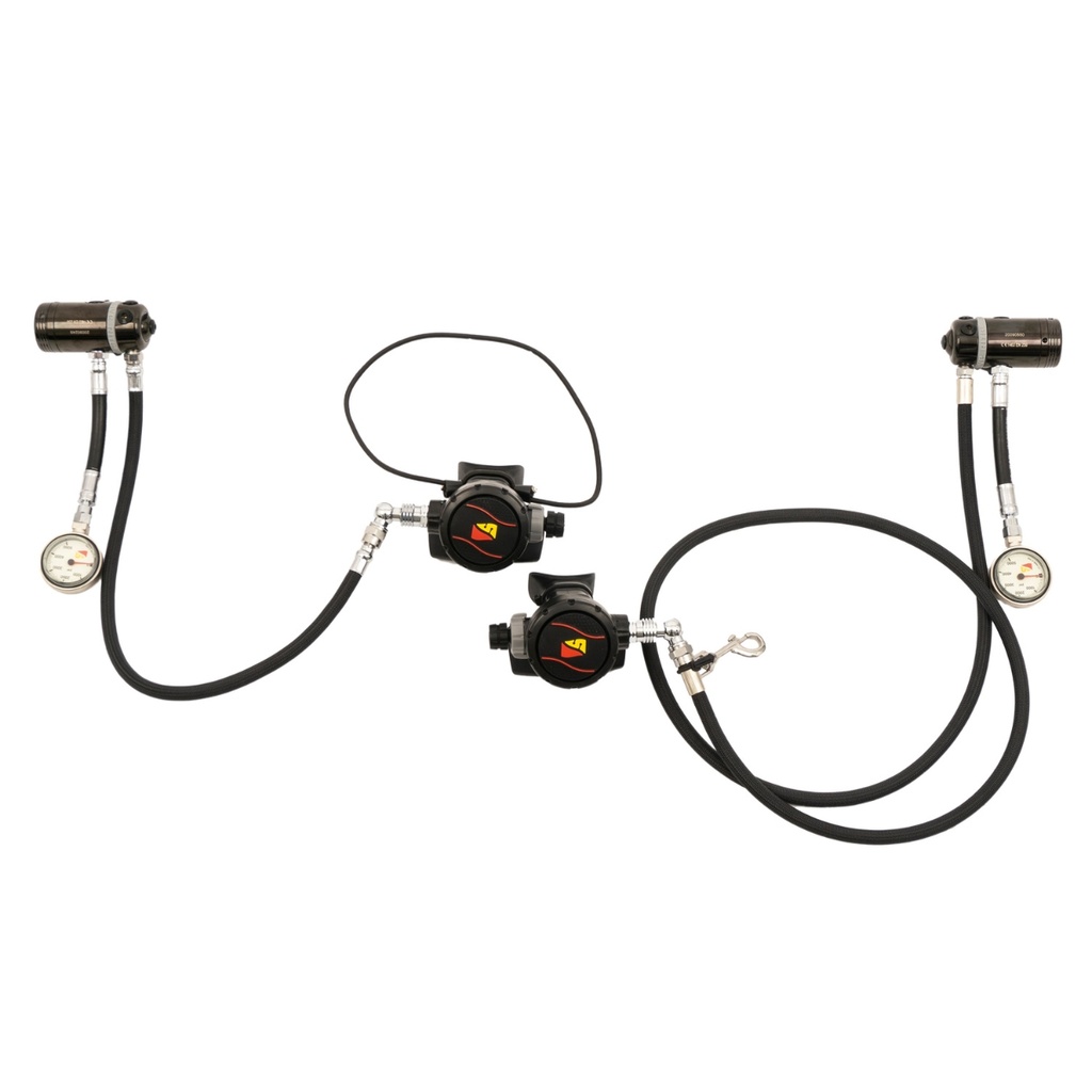 REG - SIDEMOUNT SET 5' LEFT 22" RIGHT W/ SPG