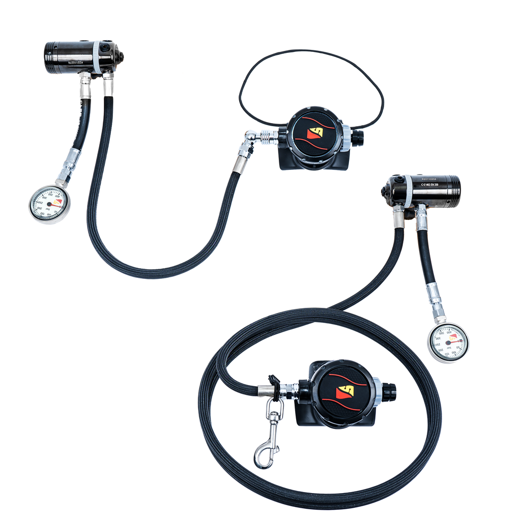 REG - SIDEMOUNT SET 5' LEFT 22" RIGHT W/ SPG
