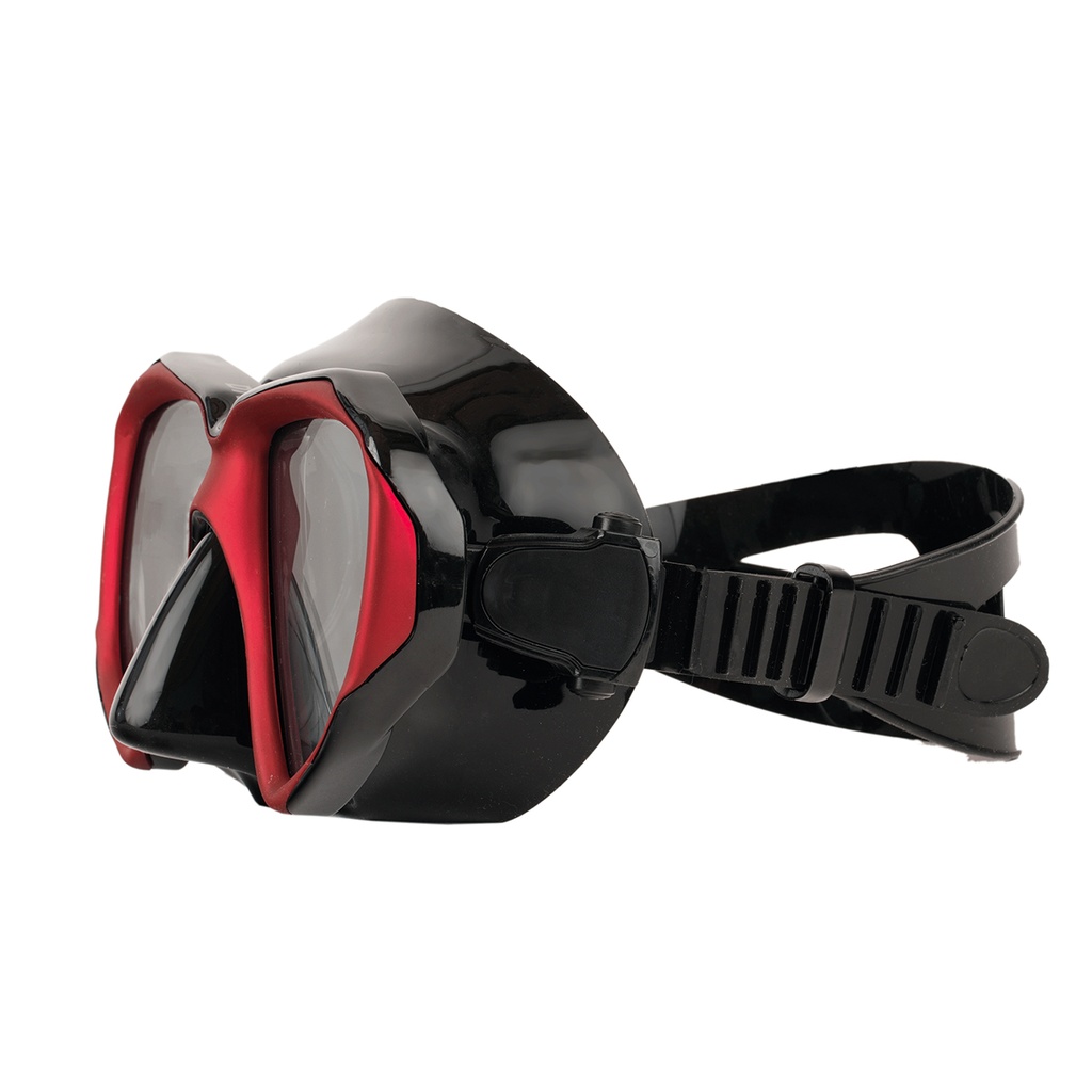 MASK - 170 - BLACK/RED - TWO LENS W/ BOX