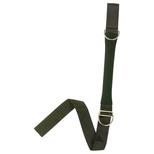 [BC1058-2] CROTCH STRAP - 2" W/ SS RING & PAD