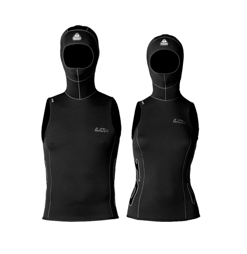 WATERPROOF U1 HOODED VEST 2/5MM